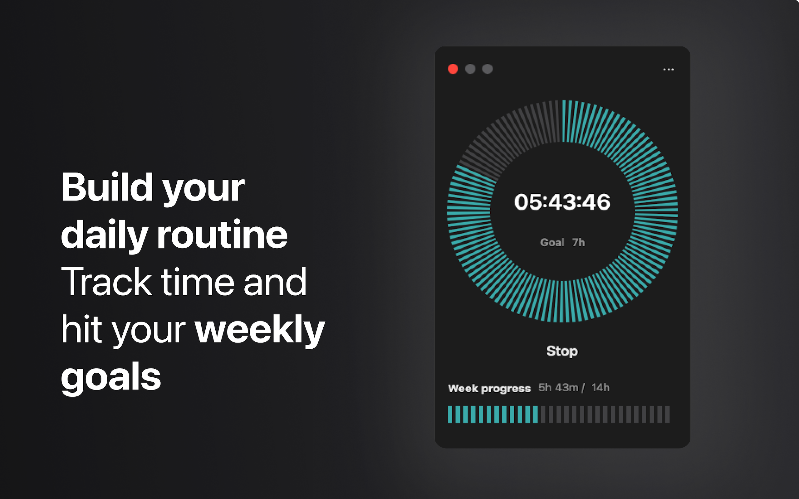 Time Tracker: Be Constant screenshot 1