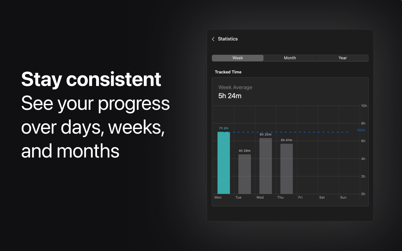 Time Tracker: Be Constant screenshot 3